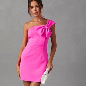NWT 🩷 VICI My Moment Mini Dress Hot Pink Size Small